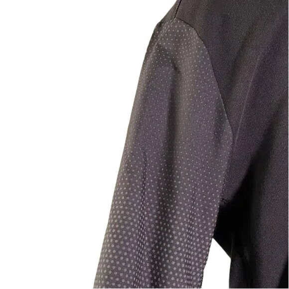 Adidas Running Men's Black and Gray Long Sleeve Tee - Picture 3 of 4